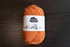 Edelweiss ALPAKA 25g - 19 - tmavě oranžová