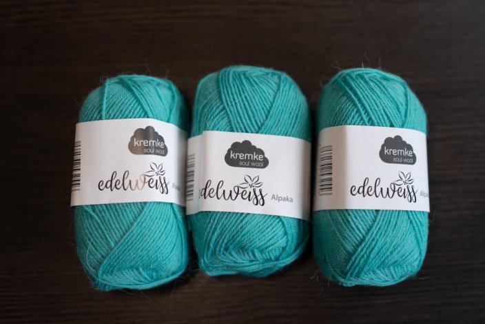 Edelweiss ALPAKA 25g - 35 - tyrkysová